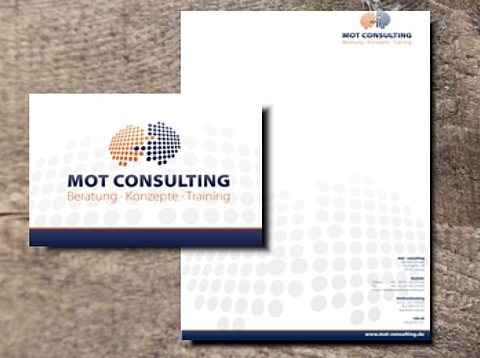 Geschäftsausstattung: Geschäftsaustattung für mot-consulting / 2013