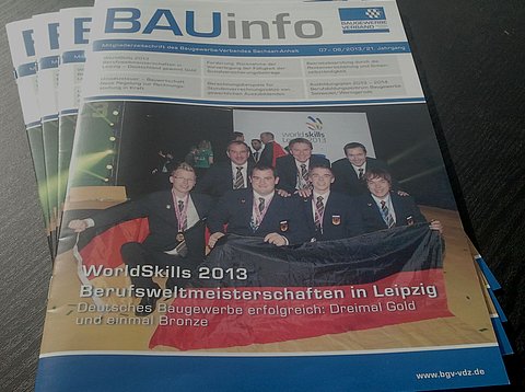 Corporate Publishing: BAUinfo 7 - und 8 - 2013 für den Baugewerbeverband Sachsen-Anhalt e. V. / 2013