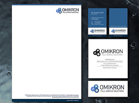 Corporate Design: Corporate Design für OMIKRON / 2014
