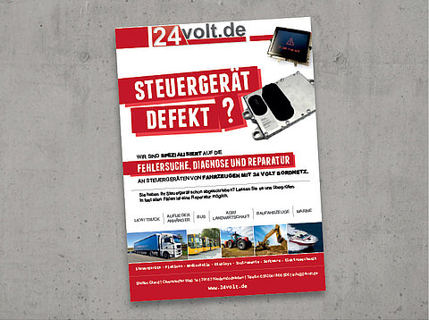 Zeitungsanzeigen: Anzeige für 24volt.de / 2013